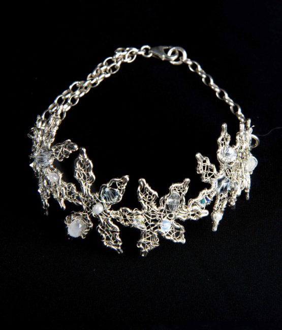 Bracciale artigianale in Argento