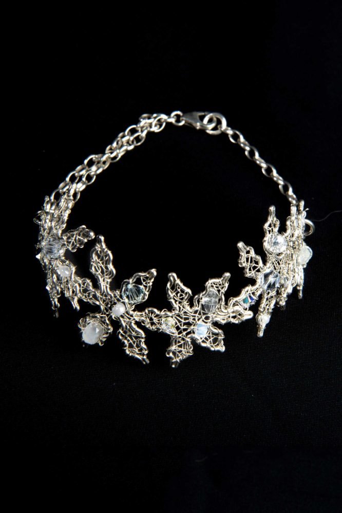Bracciale artigianale in Argento