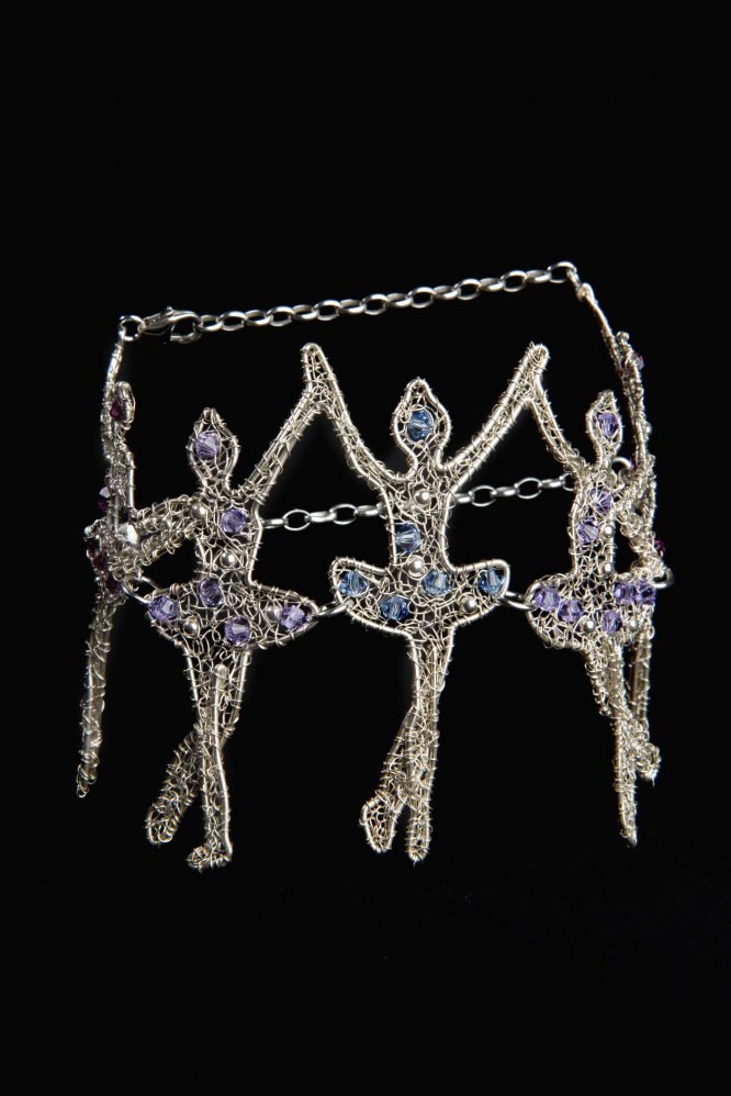 Quintetto - Bracciale con cristalli Swarovski