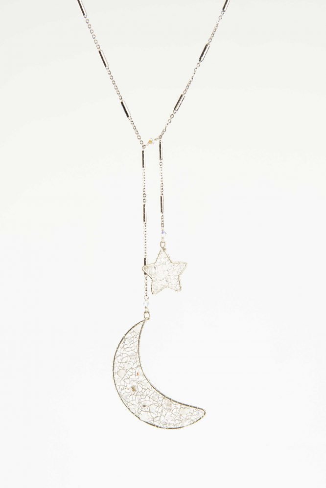 Notte – Collana con cristalli Swarovski